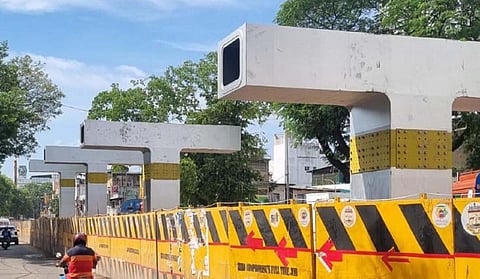 இரும்புத் தூண்களைப் பயன்படுத்தி முதல்முறையாக மேம்பாலப் பணிகள்: சென்னை மாநகராட்சி புதிய முயற்சி!