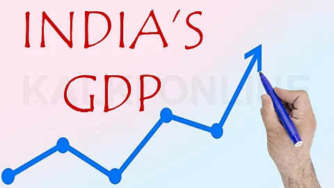 இந்தியாவின் உள்நாட்டு உற்பத்தியின் நிலை என்ன?