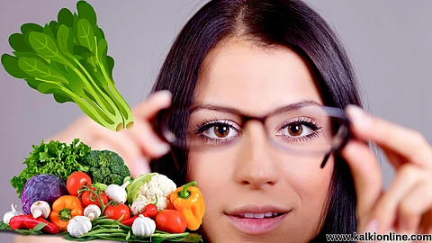 Improve eyesight with foods.