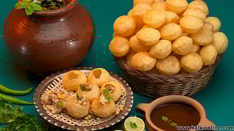 Healthy Pani Puri.