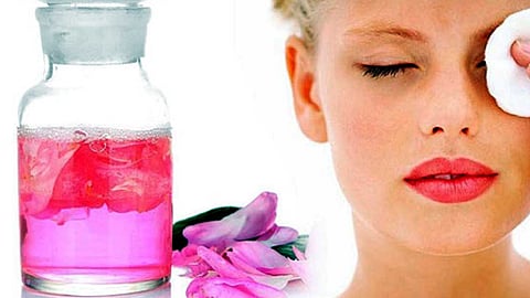 முகத்தை அழகாக்கும் ரோஸ் வாட்டர்!