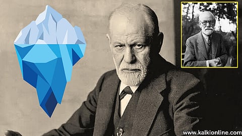 Sigmund Freud: The mind is like an iceberg.