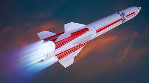 3D technology rocket