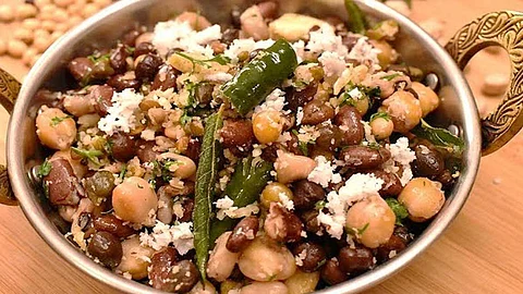 சத்தான மல்டி கிரைன் சுண்டல்!