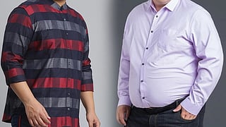 Change your shirt and you'll look slimmer