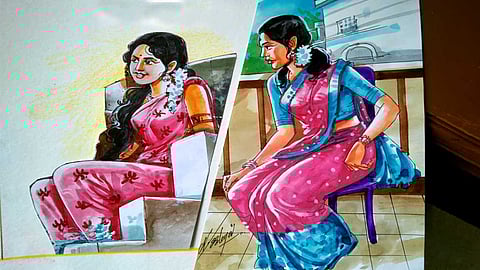 ஓவியம்: ஜமால்