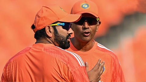 rahul dravid and rohit sharma