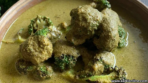 Broccoli Kuruma For Diwali.