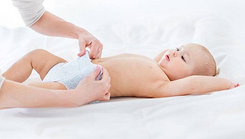 How to correct just born babies Diaper Rash
