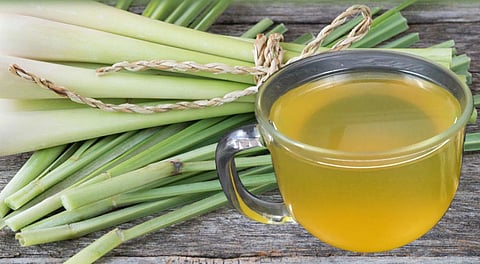 Lemon grass tea that brings beauty and health