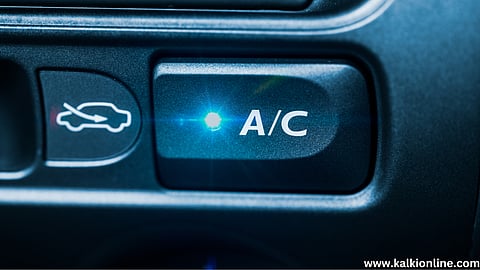 How to use AC in a car.