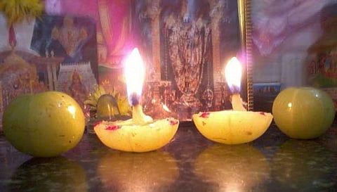 Anjaneyar Deepa worship for marriage and child blessing