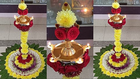Thadaigalai Neekki Iswaryam Perukkum Kuthu vilakku poojai