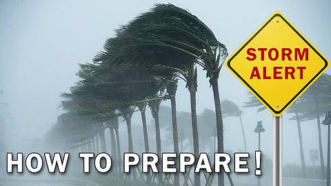 How to prepare for storms