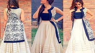 Long shrug with front slit