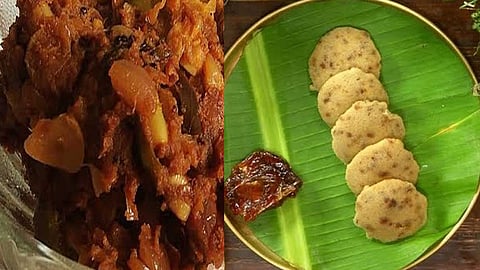 டேட்ஸ் இட்லி, பிடி கருணை அடை ...