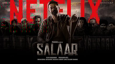 Salaar movie on netflix