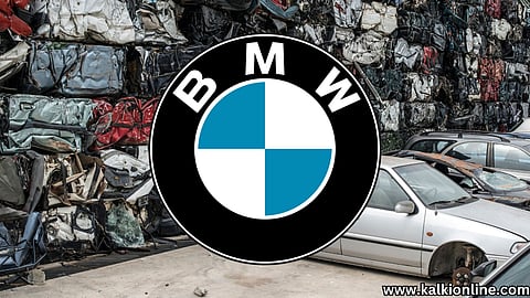 BMW recycles cars.