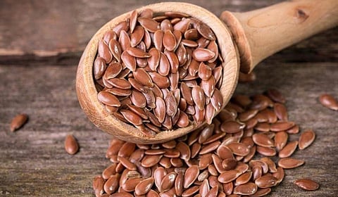 Flaxseed is rich in omega-3 nutrients