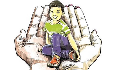 Why hide love for children?