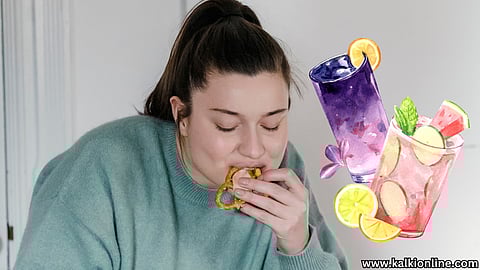 Healthy Drinks After Oily Foods.