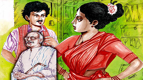 ஓவியம்:வேதா