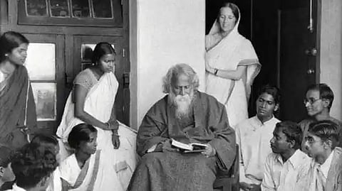 நோபல் பரிசு பெற்ற முதல் இந்தியர் ரவீந்திரநாத் தாகூர்