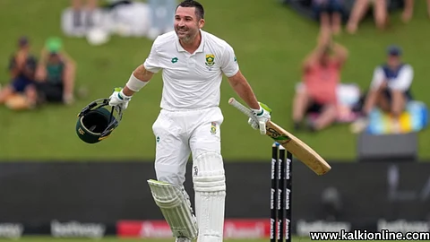 Dean Elgar Century.