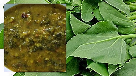 சுக்கான் கீரை கூட்டு