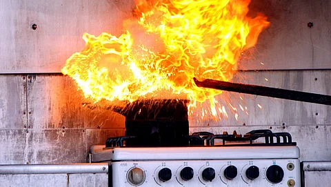 Caution when using electrical appliances