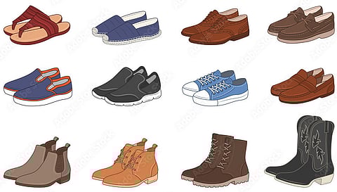 A variety of shoes; Each one is different!
