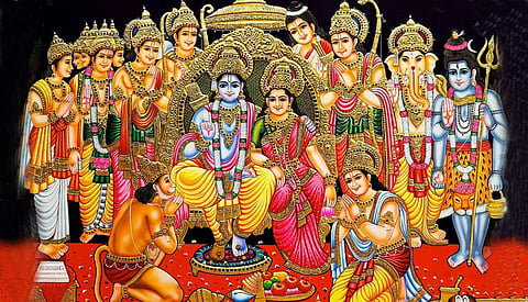 Ramayanam shows nava Bhakthi