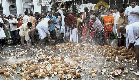 Soorai Thenkaai Udaikkum Pazhakkam Eppadi Vanthathu Theriyumaa?