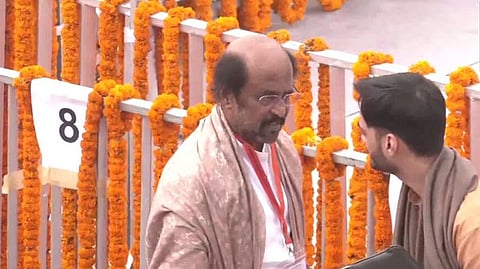 Rajinikanth in Ram Mandhir