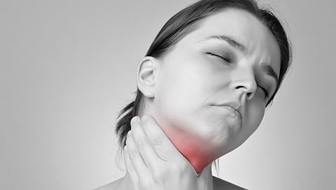 Thyroid problem may be present if these symptoms are present: Warning!