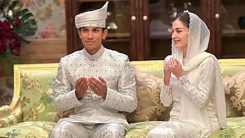 Prince ‘Abdul Mateen of Brunei and Anisha Rosnah binti Adam were Islamically married