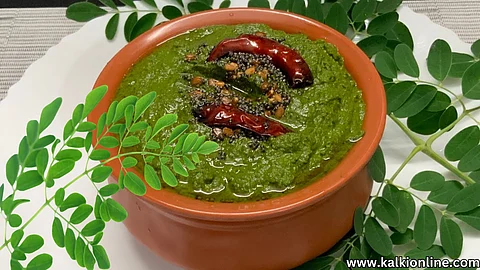 முருங்கைக்கீரை சட்னி.