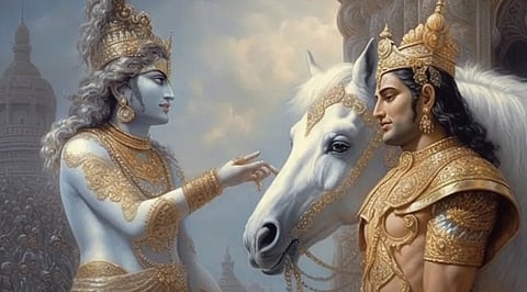 Purana Kathai: Karma Yoga is doing the accepted duty!