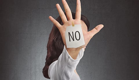 If you are told to say 'no', life becomes blissful