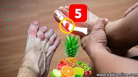 5 fruits that control uric acid.