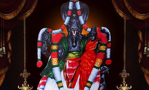Do you know where is the divine land by Hayagriva, the god of education?