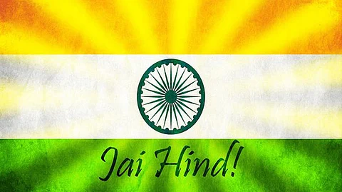 How did the slogan 'Jai Hind' come about? Who created it?