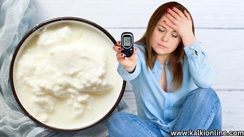 what happens when diabetics eat curd?