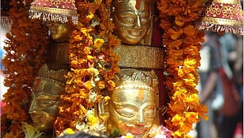 Do you know where is the temple built for Bhima's wife?