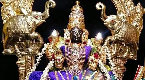 Perumalin Arulai Petru tharum Thayarin 5 Thirunamangal