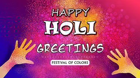 Holi Festival Greetings