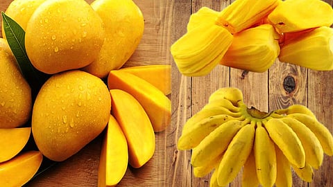 மா, பழா, வாழை ...