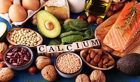 calcium - rich foods except dairy products