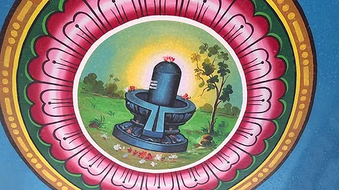 Do you know where the temple where the rotating lingam is located?