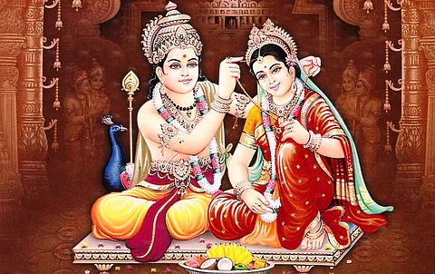 முருமன் தெய்வானை திருமனம்